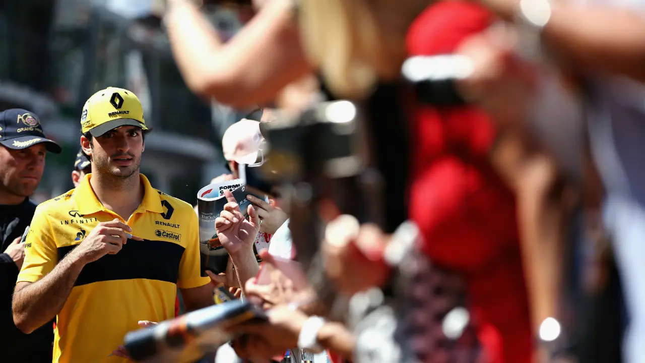 Carlos Sainz, en Mónaco
