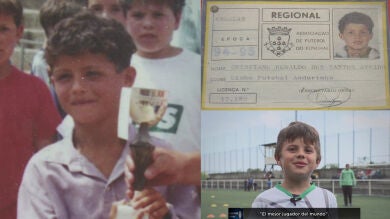 Los orígenes de Cristiano Ronaldo en el Andorinha de Madeira: 