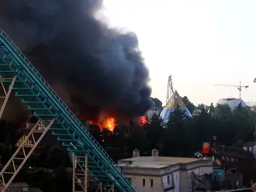 Incendio en Europa Park Incendio en Europa Park