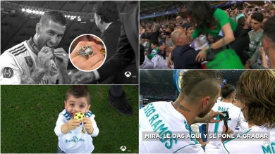 El anillo 'NBA' de Ramos, la caída del hijo de Modric, el 'Zizou' más familiar... Lo que no viste de la gran final