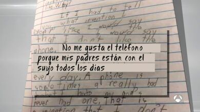 La carta de un niño de 8 años contra la adicción de su madre al móvil: 