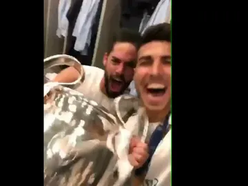 Asensio e Isco, de fiesta Asensio e Isco, de fiesta