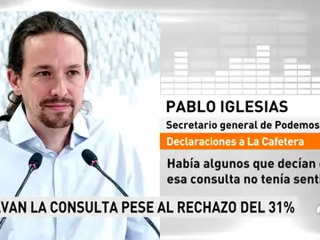 Iglesias no se arrepiente de decir que le gustaría vivir siempre en Vallecas, pero matiza: "Cuando uno va a tener hijos es legítimo que quiera darles una vida algo diferente" Iglesias no se arrepiente de decir que le gustaría vivir siempre en Vallecas, pero matiza: "Cuando uno va a tener hijos es legítimo que quiera darles una vida algo diferente"