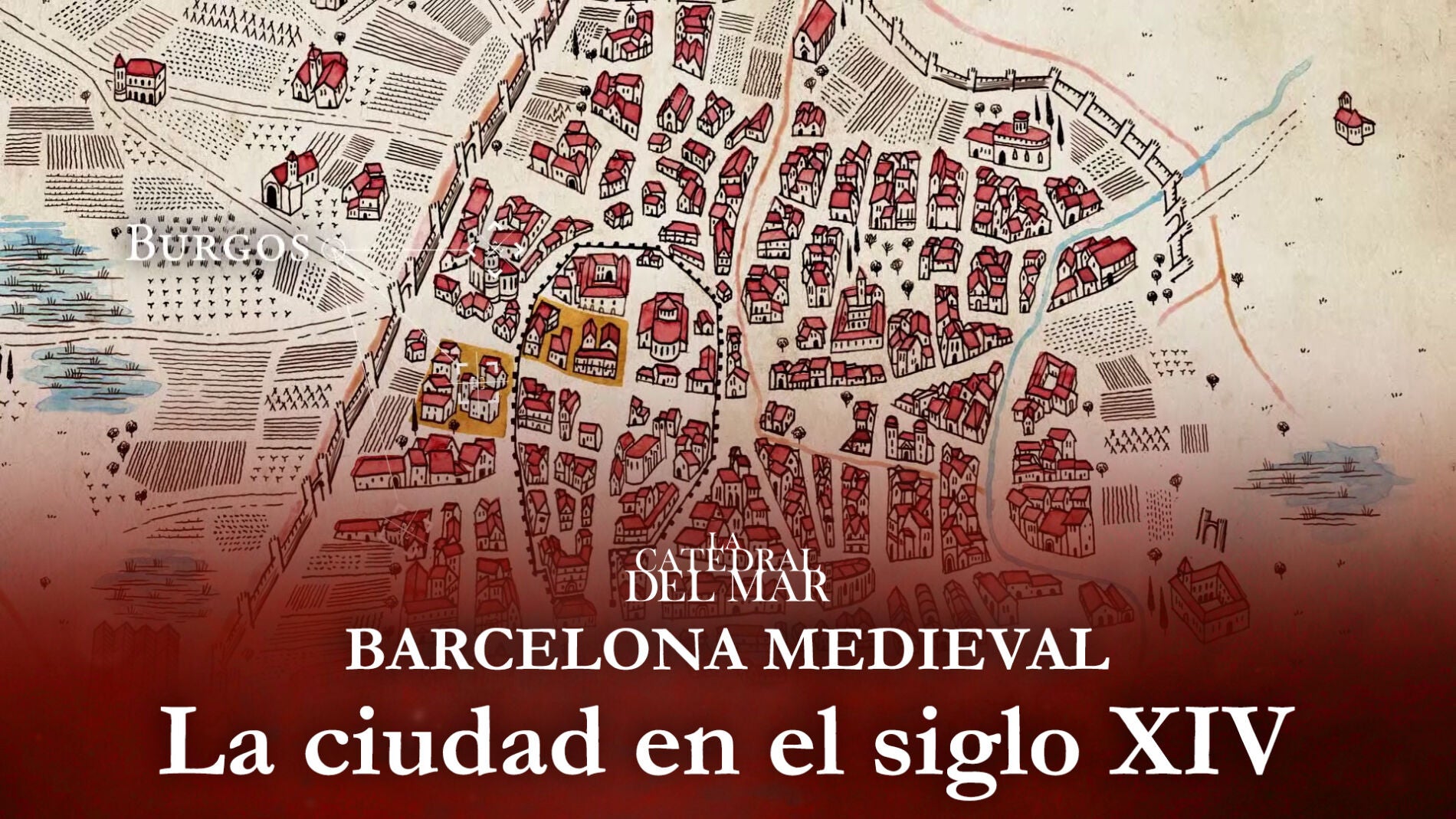 As&iacute; era la Barcelona medieval a la que llega Bernat