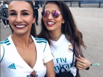 Sara Sálamo y Adriana Pozueco, las WAGs colchoneras del Real Madrid
