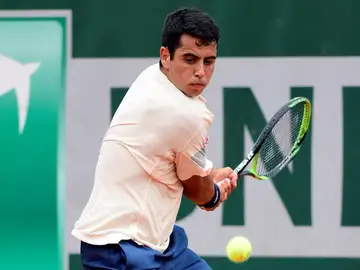 Jaume Munar, en acción ante David Ferrer Jaume Munar, en acción ante David Ferrer