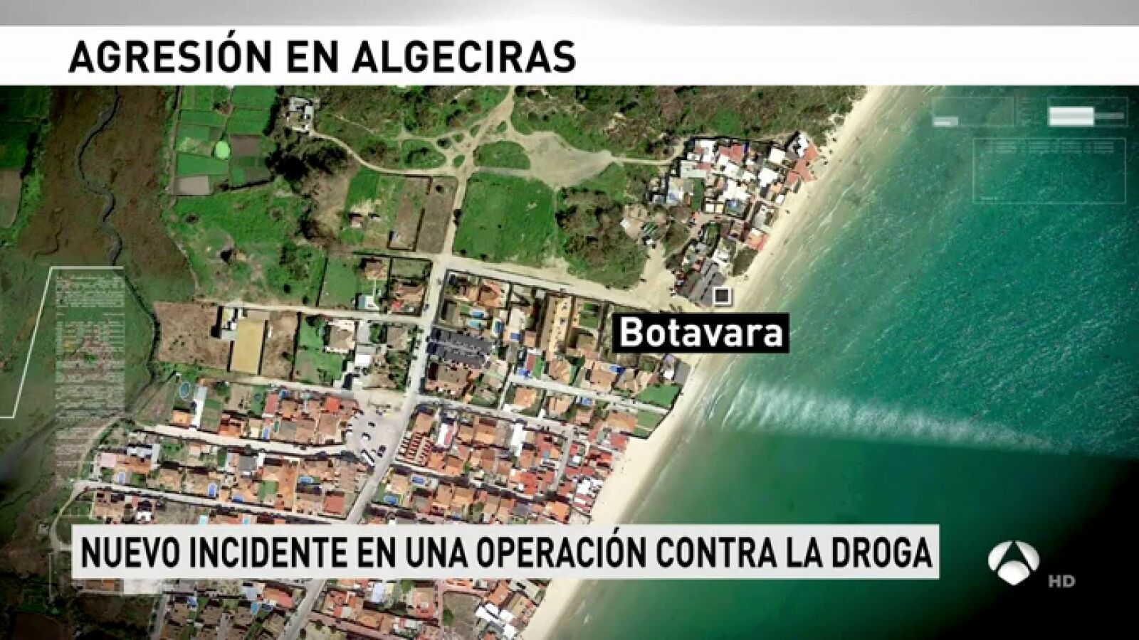 Cinco agentes resultan heridos en una operación contra el tráfico de drogas en Algeciras