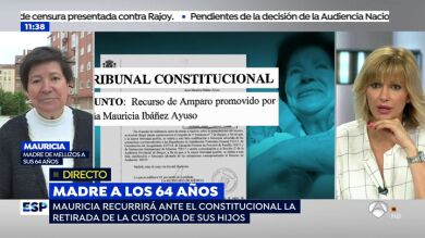 Mauricia Ibáñez, madre a los 64 años a la que han retirado a sus mellizos: 