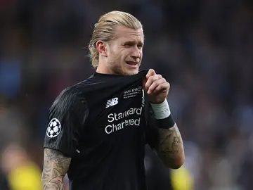 Karius, tras perder la final en Kiev frente al Real Madrid Karius, tras perder la final en Kiev frente al Real Madrid