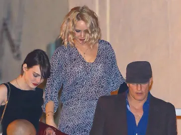 Emma Stone, Jennifer Lawrence y Woody Harrelson Emma Stone, Jennifer Lawrence y Woody Harrelson