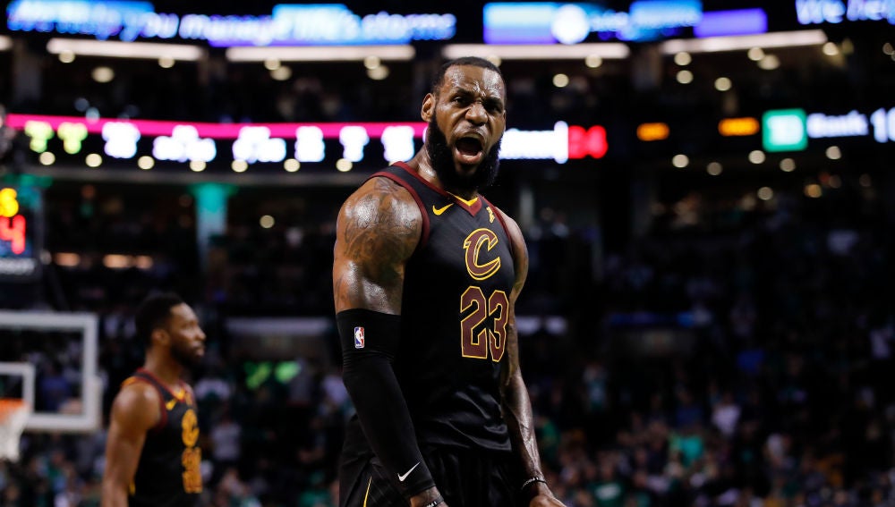 LeBron James, eufórico