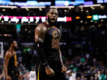 LeBron James, eufórico LeBron James, eufórico