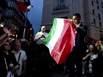 El líder del Movimiento 5 estrellas, Luigi Di Maio El líder del Movimiento 5 estrellas, Luigi Di Maio