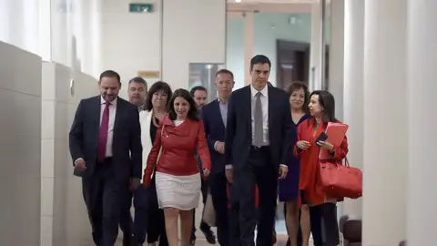 Reunión del PSOE en el Congreso de los Diputados Reunión del PSOE en el Congreso de los Diputados