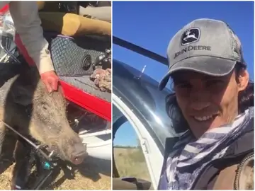 Cavani y su polémico vídeo de caza Cavani y su polémico vídeo de caza