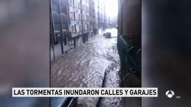 Las lluvias y tormentas vuelven a afectar a gran parte de la Península 