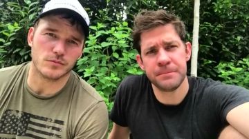 Chris Pratt y John Krasinski