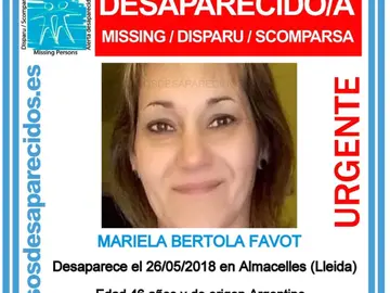 Cartel de SOS desaparecidos Cartel de SOS desaparecidos