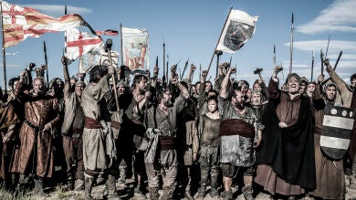 Barcelona celebra la victoria ante el pueblo invasor