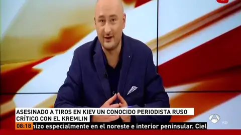 Asesinan en Kiev a un periodista ruso crítico con el Kremlin que huyó de su país natal por las amenazas de muerte Asesinan en Kiev a un periodista ruso crítico con el Kremlin que huyó de su país natal por las amenazas de muerte
