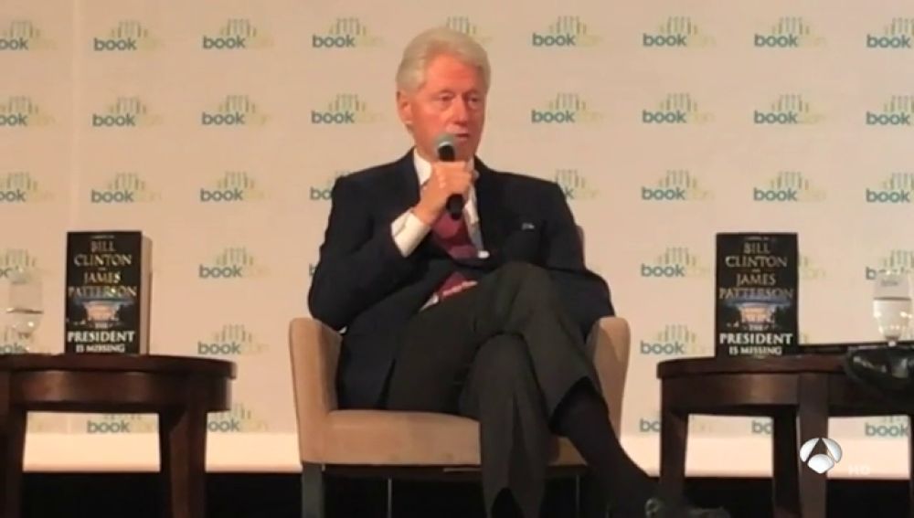 Bill Clinton, en la presentación de su libro