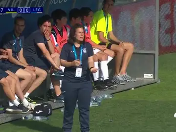 <p>Jara Cuenca, primera mujer en entrenar en LaLiga Promises: "Es importante que esto deje de ser noticia"</p> <p>Jara Cuenca, primera mujer en entrenar en LaLiga Promises: "Es importante que esto deje de ser noticia"</p>