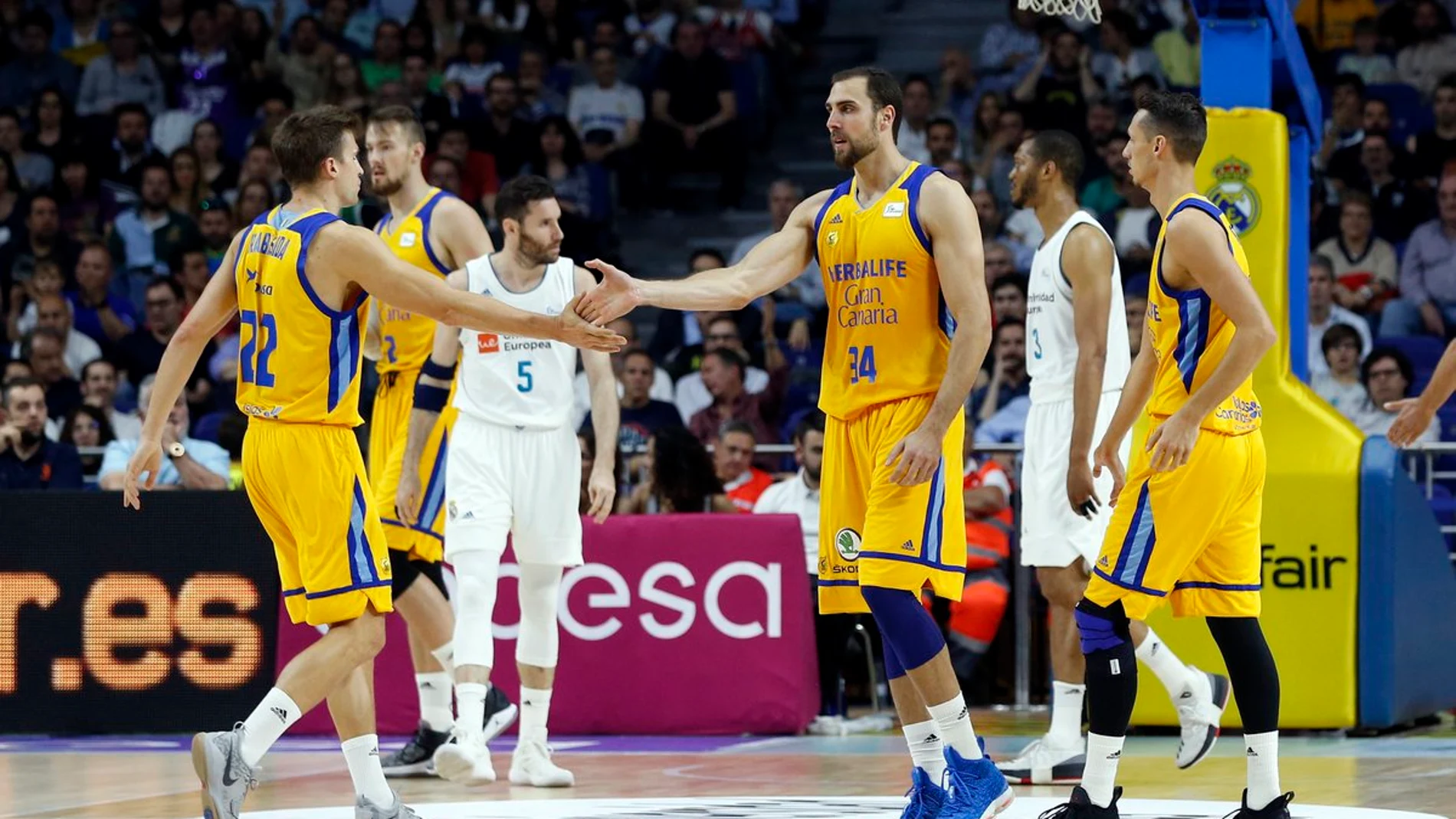 El Herbalife, ante el Real Madrid El Herbalife, ante el Real Madrid