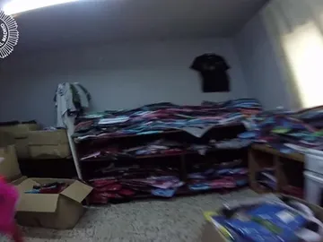 Material incautado al mayor distribuidor de productos falsificados en Madrid Material incautado al mayor distribuidor de productos falsificados en Madrid