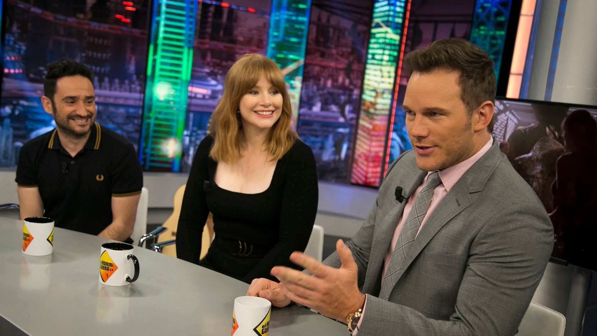 Chris Pratt en 'El Hormiguero 3.0': "J.A. Bayona es el director perfecto para este tipo de pel&iacute;culas"
