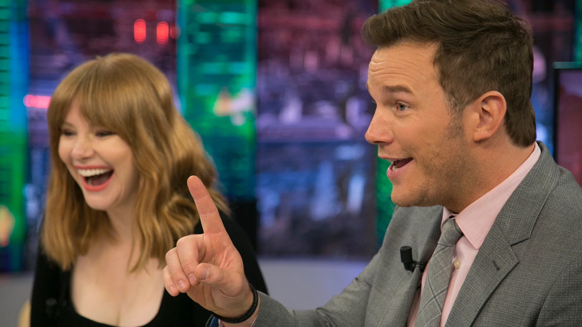 Bryce Dallas Howard asegura en 'El Hormiguero 3.0' que los dinosaurios animatrónicos daban verdadero miedo