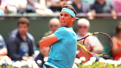 <p>Rafa Nadal suda para deshacerse de Marterer y meterse en cuartos de final de Roland Garros</p>