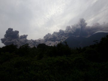Imagen del volcán