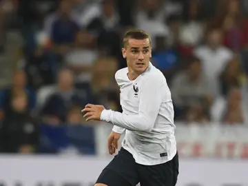 Griezmann, en un partido con Francia Griezmann, en un partido con Francia