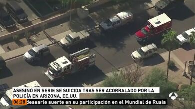 <p>Un asesino en serie se suicida tras ser acorralado por la Policía en Arizona tras tres días de persecución</p>