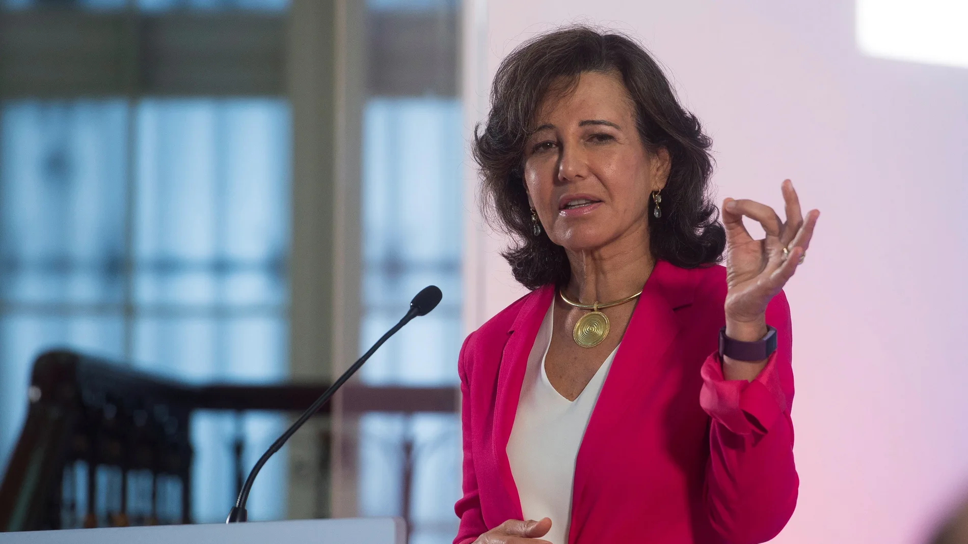 La presidenta del Banco Santander, Ana Botín La presidenta del Banco Santander, Ana Botín