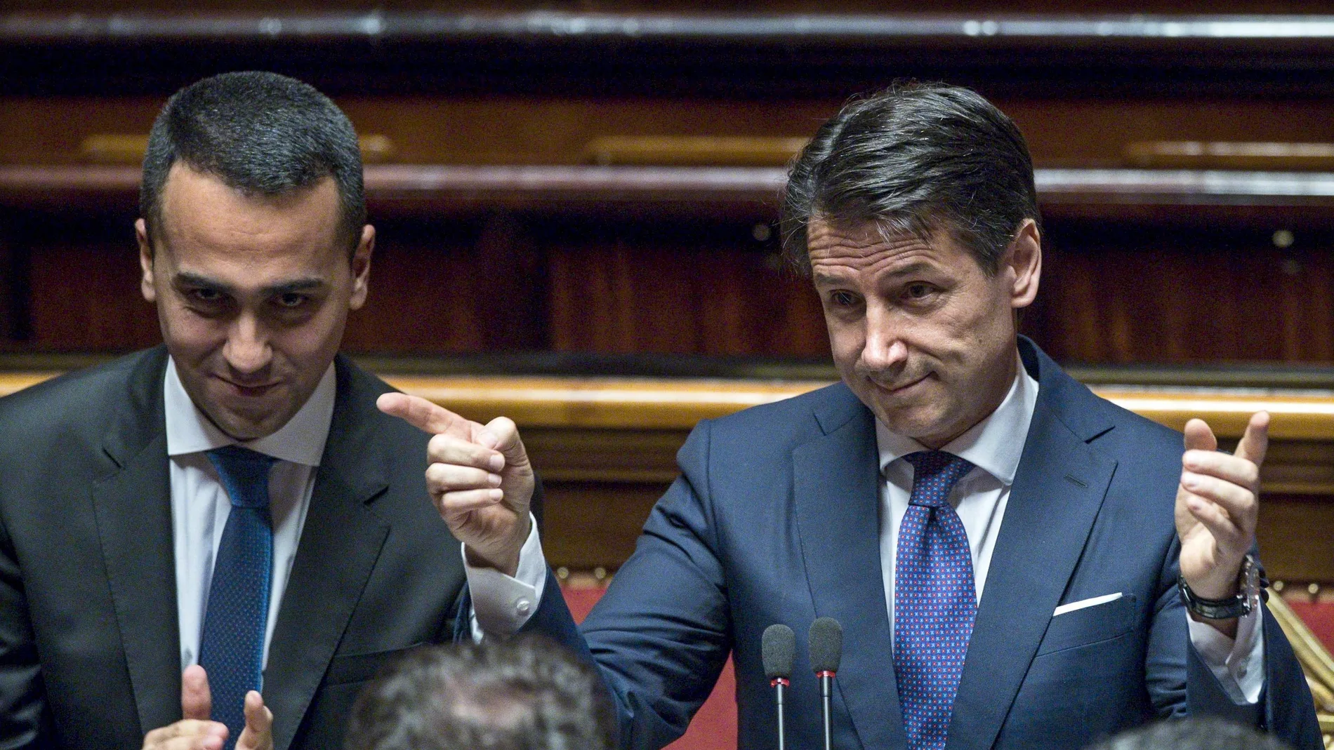 El presidente del Gobierno italiano, Giuseppe Conte El presidente del Gobierno italiano, Giuseppe Conte