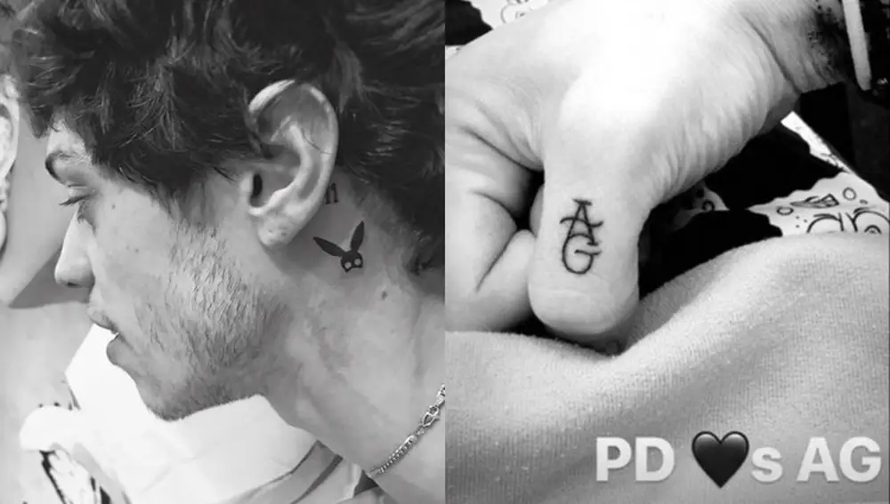Los dos tatuajes de Pete Davidson en honor a Ariana Grande 
