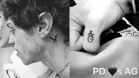 Los dos tatuajes de Pete Davidson en honor a Ariana Grande Los dos tatuajes de Pete Davidson en honor a Ariana Grande