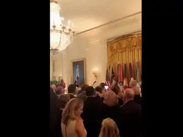 <p>Melania Trump reaparece después de un mes</p> <p>Melania Trump reaparece después de un mes</p>