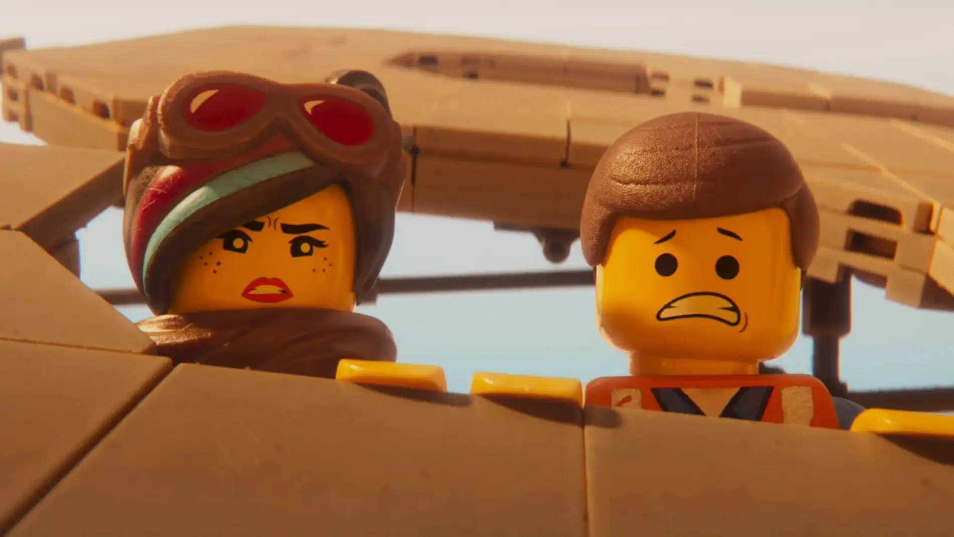 Emmet y Wildstyle en 'La LEGO Película 2'