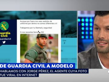 <p>Jorge Pérez, el guardia civil que se hizo famoso, sobre los piropos en redes: "Están enfocados en clave de humor y con respeto" </p>