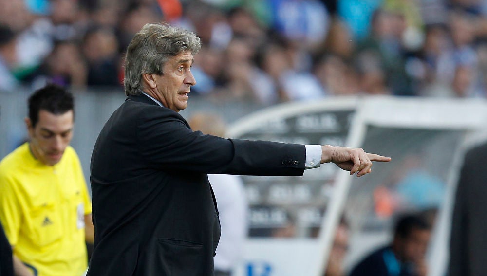 Pellegrini, en su etapa en el Real Madrid