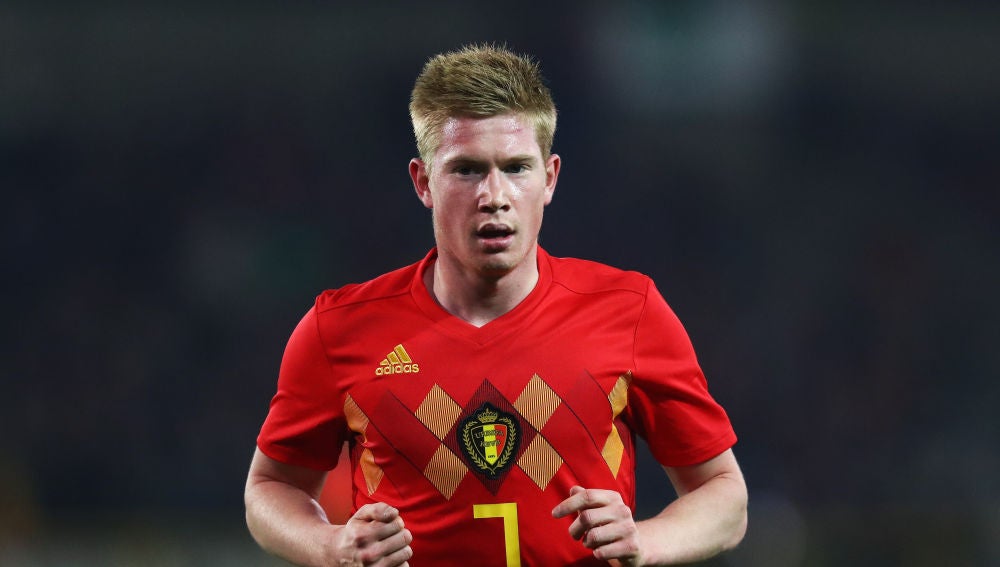 Kevin De Bruyne, con la selección belga