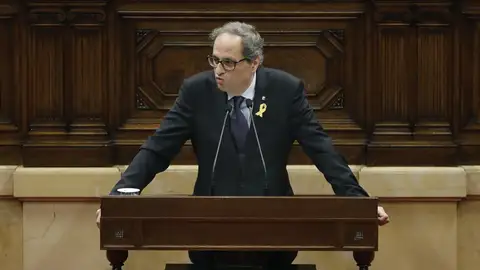 El presidente de la Generalitat, Quim Torra El presidente de la Generalitat, Quim Torra