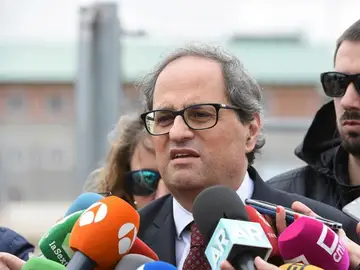 El presidente de la Generalitat de Cataluña, Quim Torra El presidente de la Generalitat de Cataluña, Quim Torra