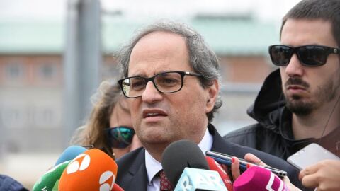 El presidente de la Generalitat de Cataluña, Quim Torra 