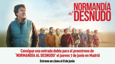 <p>CONCURSO: Consigue una entrada doble para el preestreno de 'Normandía al desnudo' en Madrid</p>