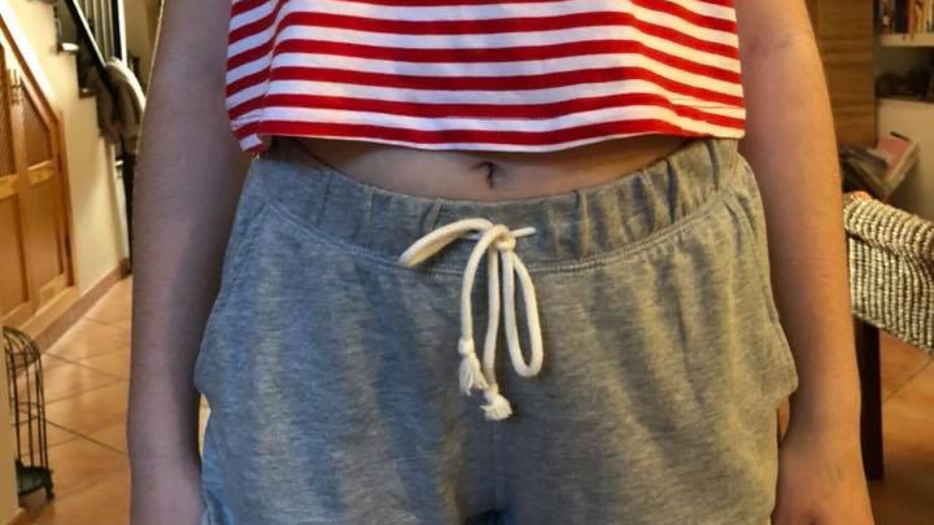 La ropa que llev&oacute; la joven al colegio