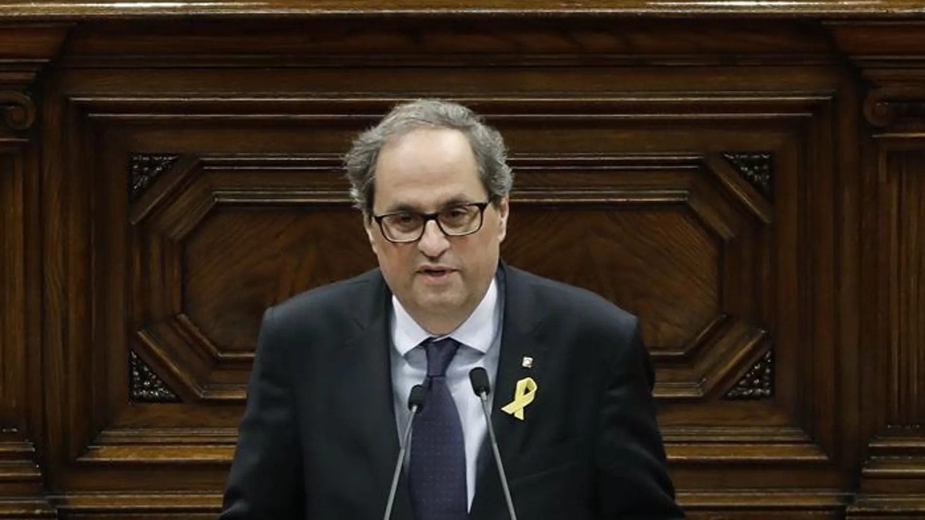 Quim Torra en el Parlament Quim Torra en el Parlament