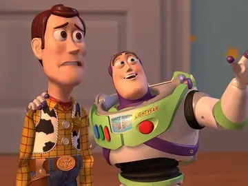 Woody y Buzz en 'Toy Story' Woody y Buzz en 'Toy Story'